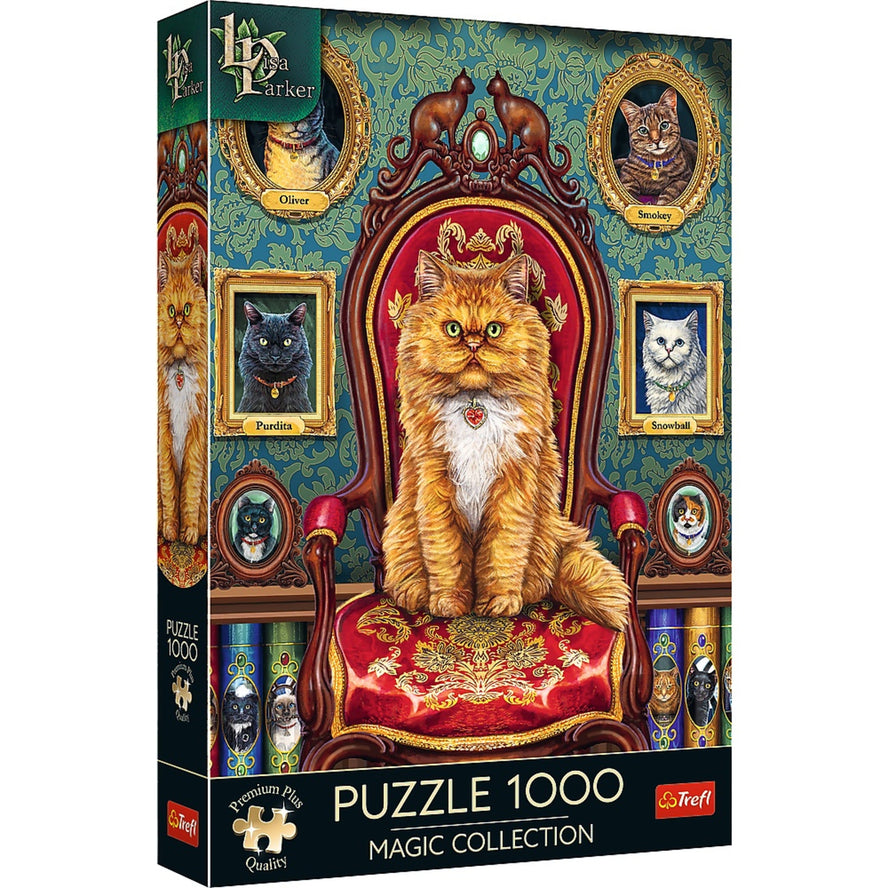 Trefl Premium Plus 1000 Piece Puzzle - Lisa Parker Mad about Cats