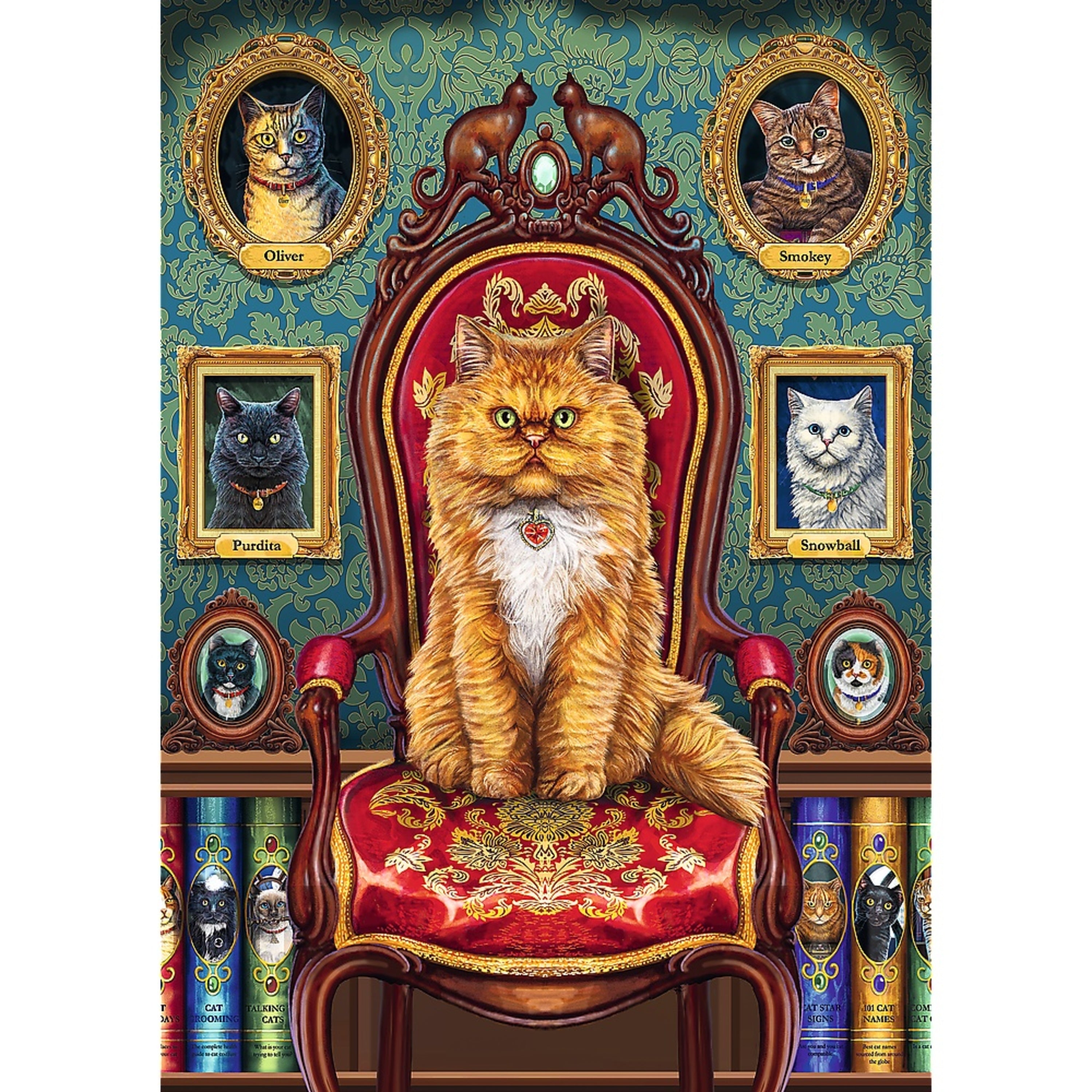 Trefl Premium Plus 1000 Piece Puzzle - Lisa Parker Mad about Cats