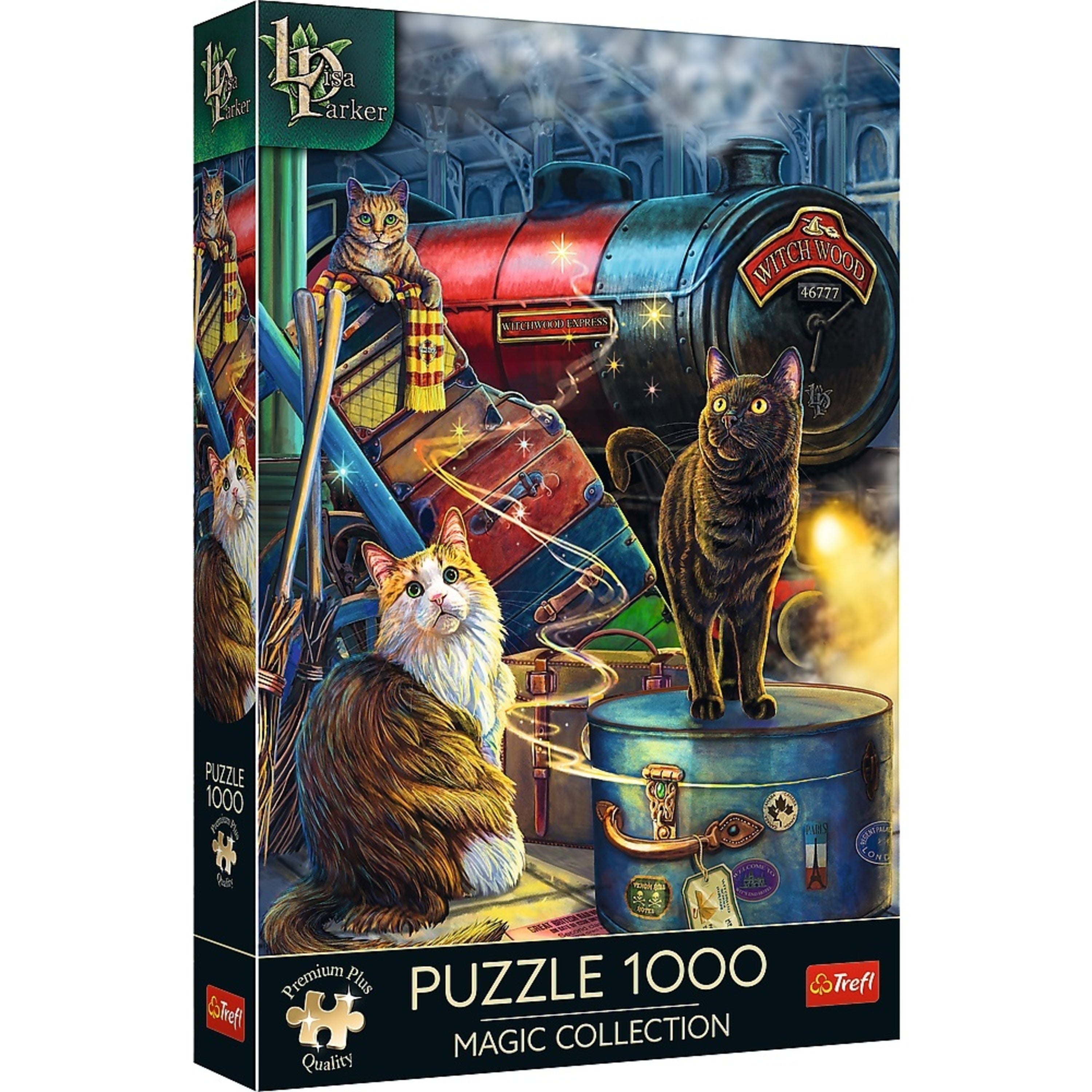 Trefl Premium Plus 1000 Piece Puzzle - Lisa Parker Witchwood Express