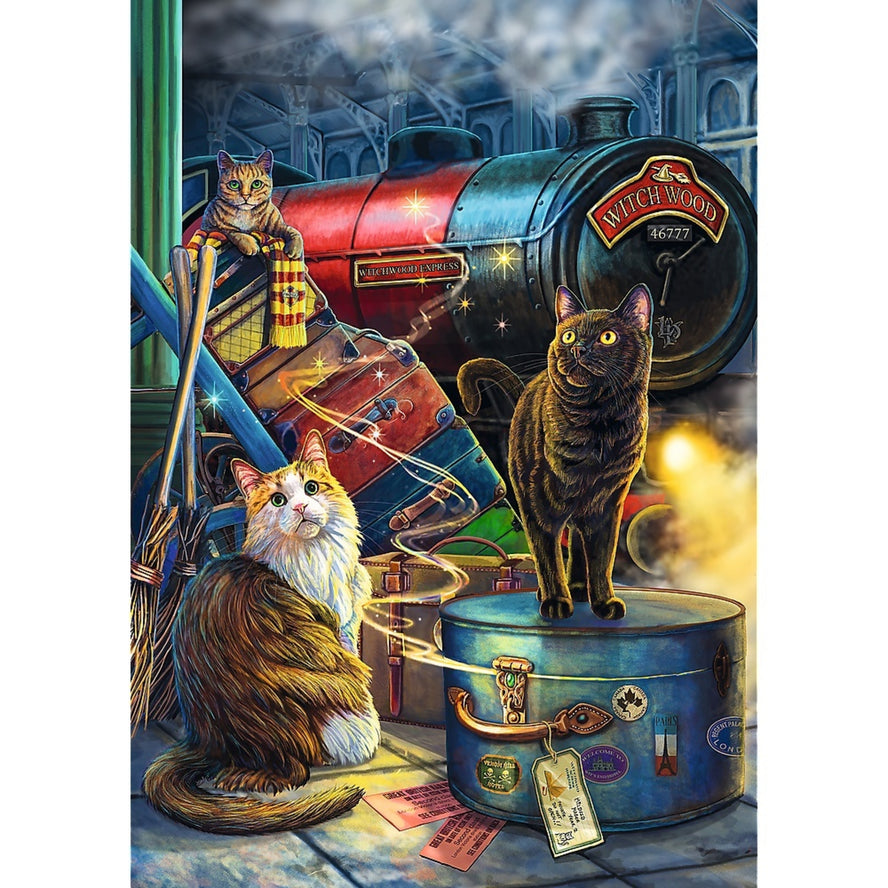 Trefl Premium Plus 1000 Piece Puzzle - Lisa Parker Witchwood Express