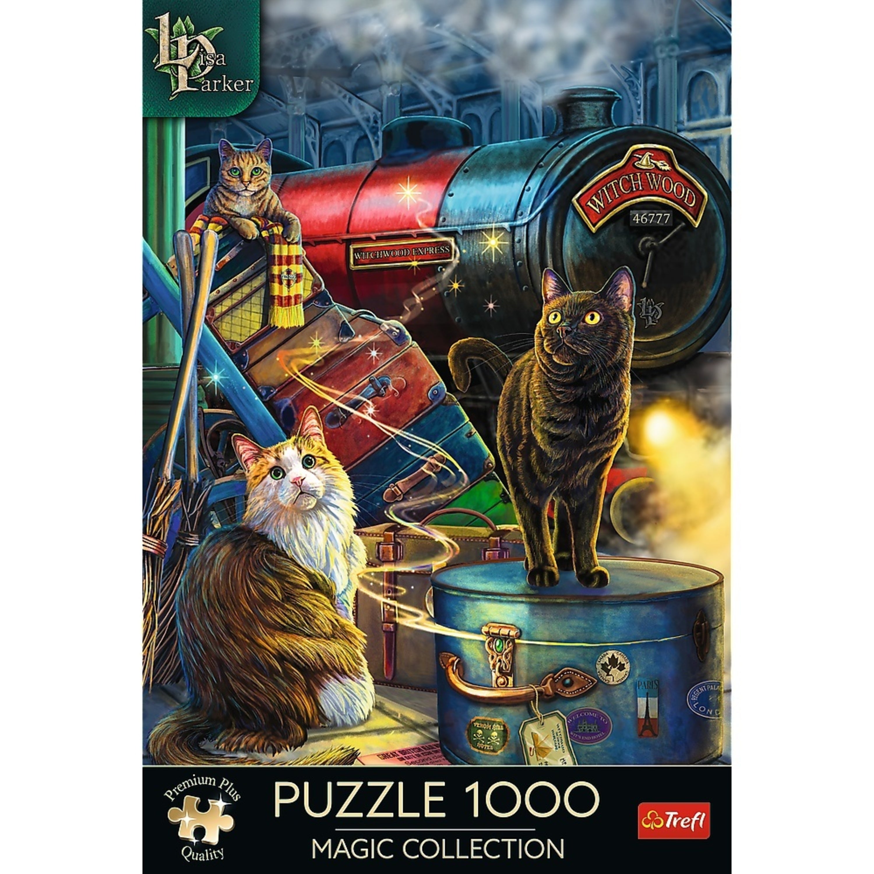 Trefl Premium Plus 1000 Piece Puzzle - Lisa Parker Witchwood Express