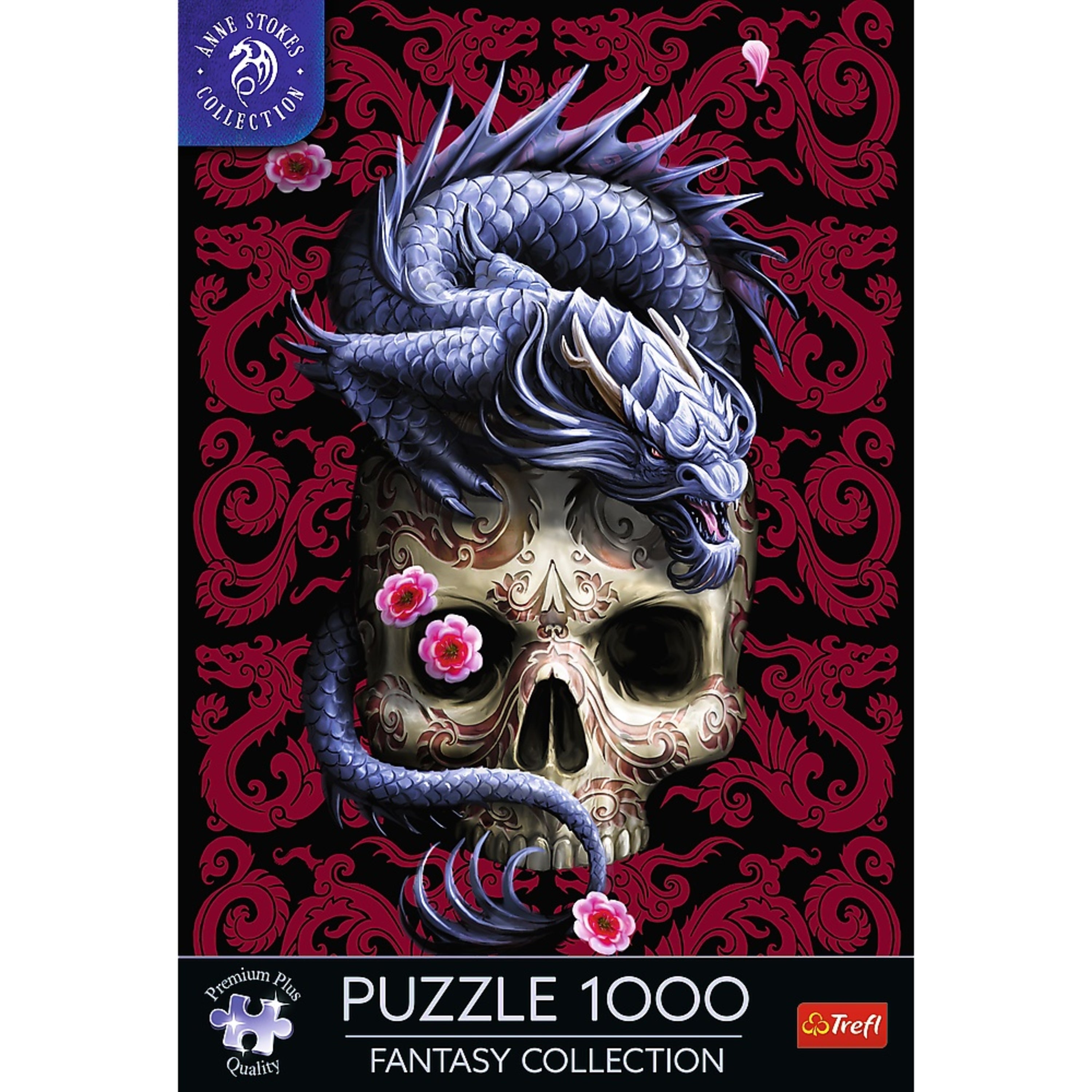 Trefl Premium Plus 1000 Piece Puzzle - Anne Stokes Oriental Dragon