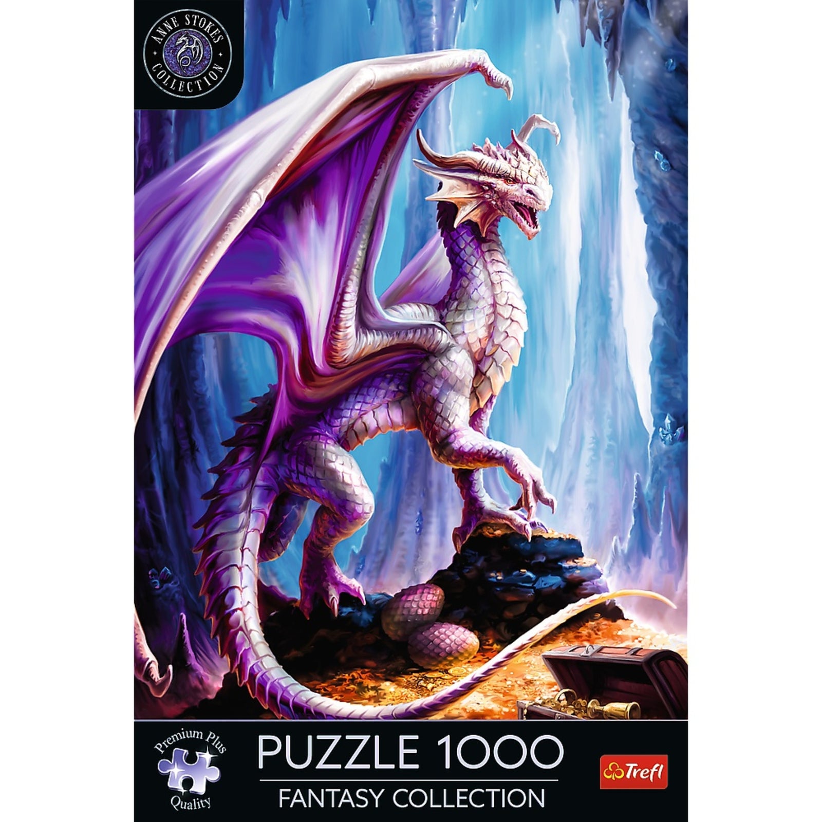 Trefl Premium Plus 1000 Piece Puzzle - Anne Stokes Treasure Trove