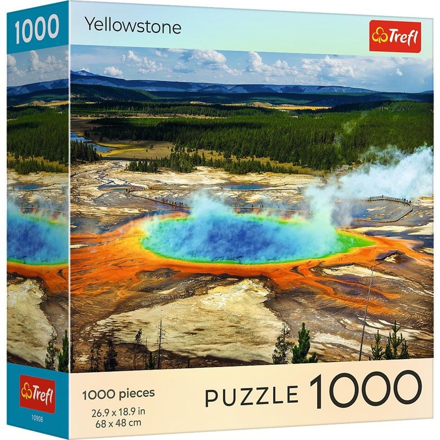 Trefl Red 1000 Piece Puzzle - National Parks - Yellowstone