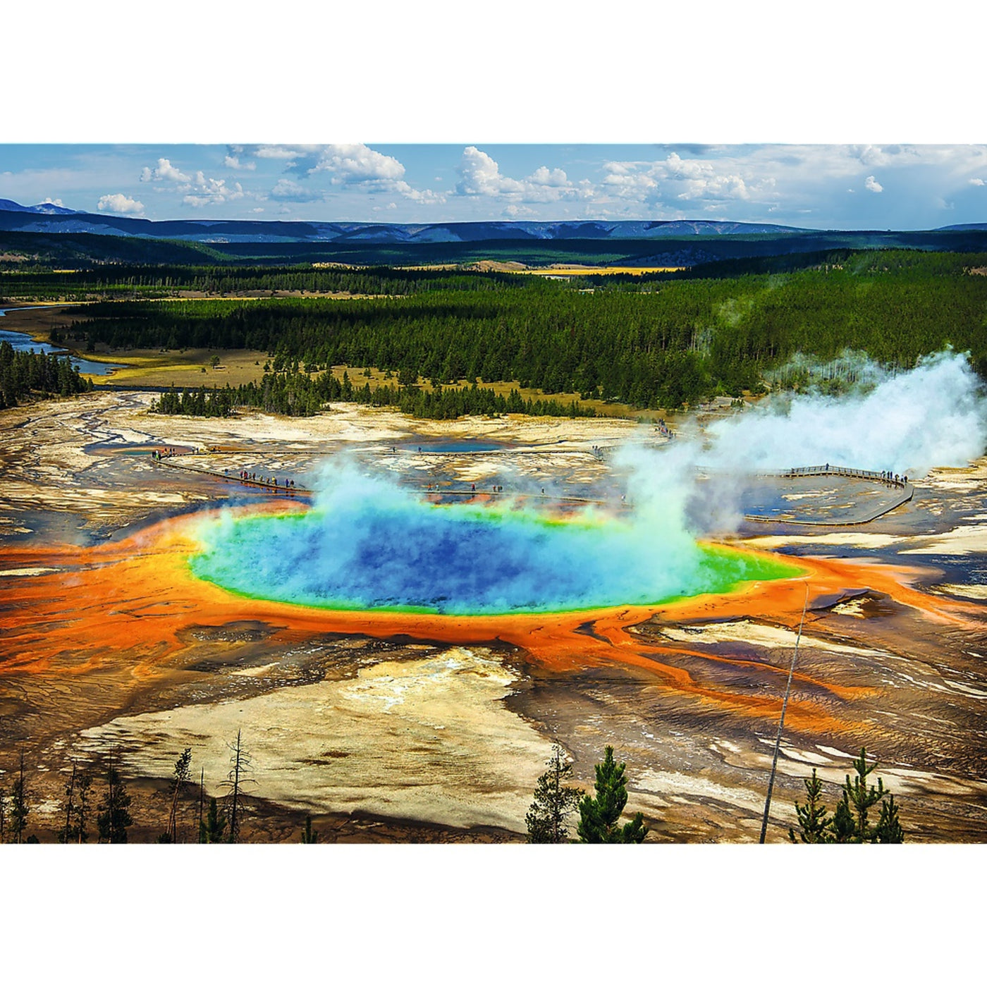 Trefl Red National Parks: Yellowstone 1000 Piece Puzzle