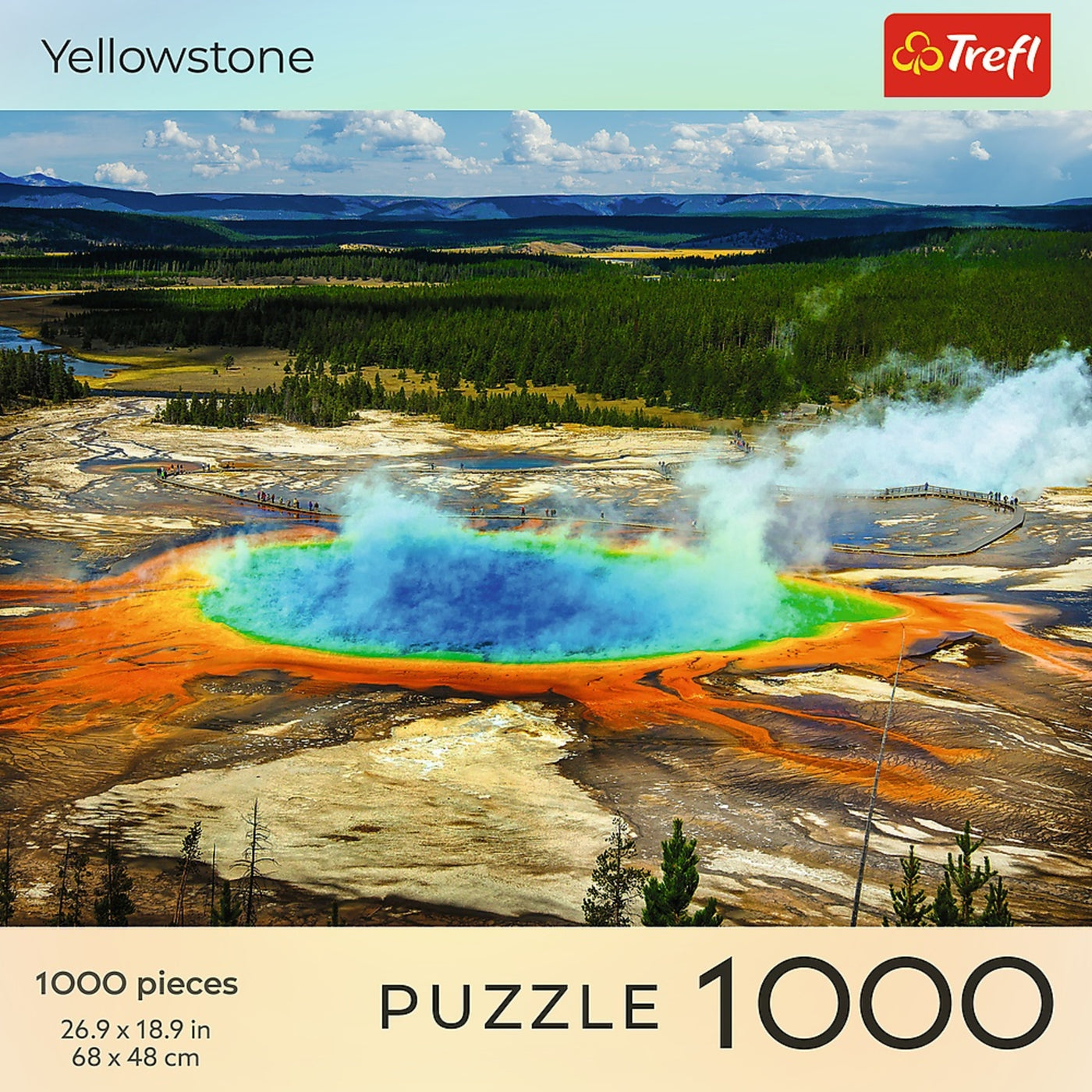 Trefl Red National Parks: Yellowstone 1000 Piece Puzzle