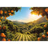 Trefl Red 1000 Piece Puzzle - Sunsets - Mountain Orange Grove