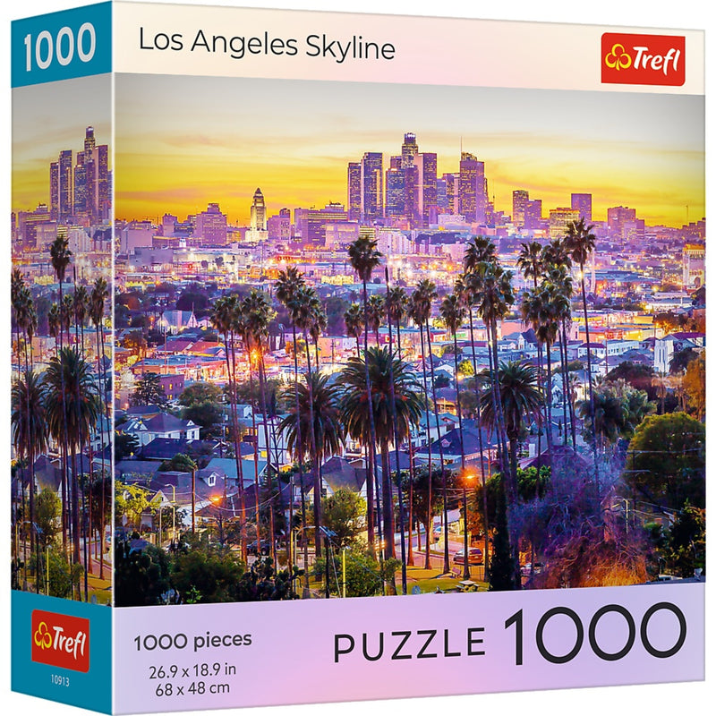 Trefl Red Cities: Los Angeles Skyline 1000 Piece Puzzle