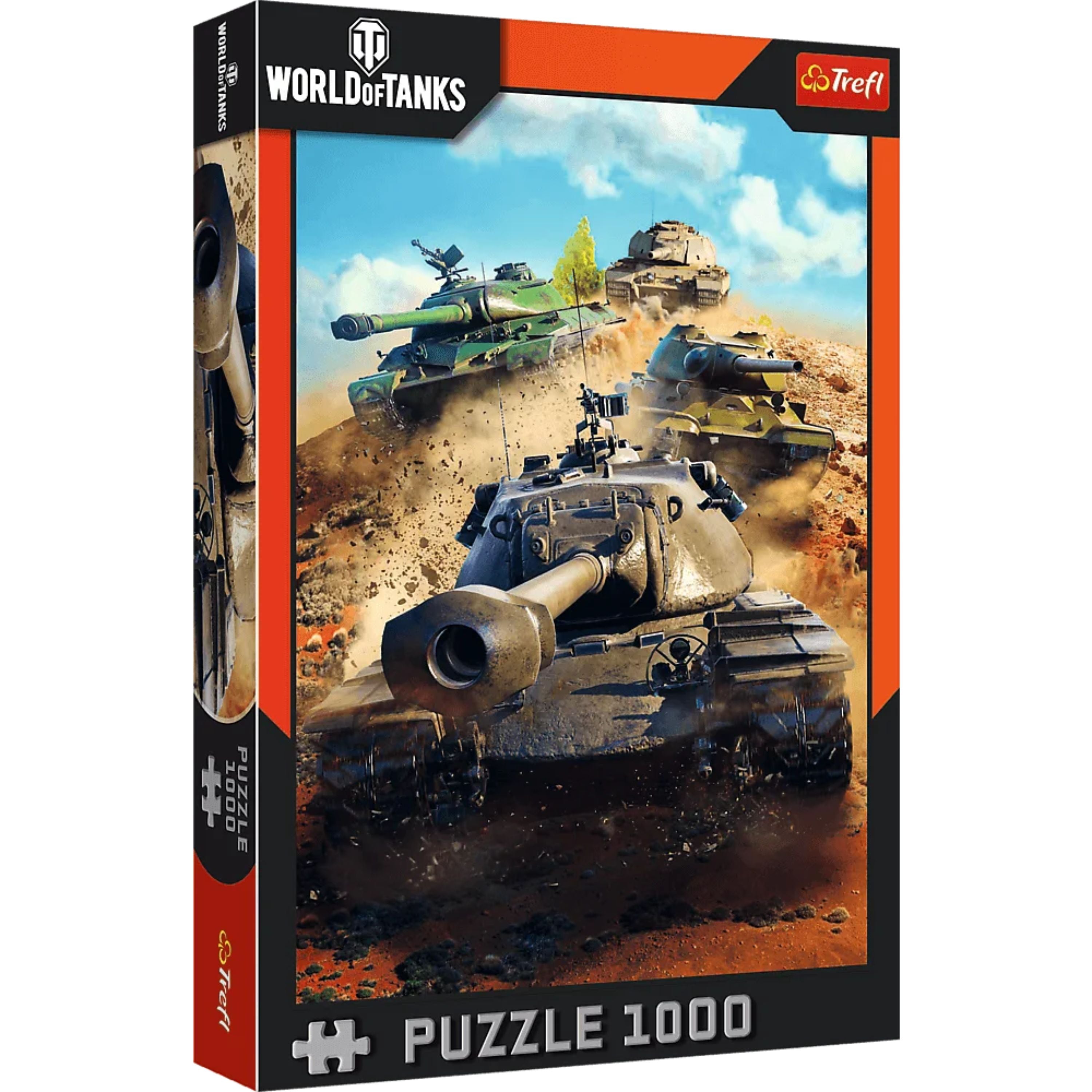 Trefl World of Tanks Tanks in Battle 1000 Piece Puzzle