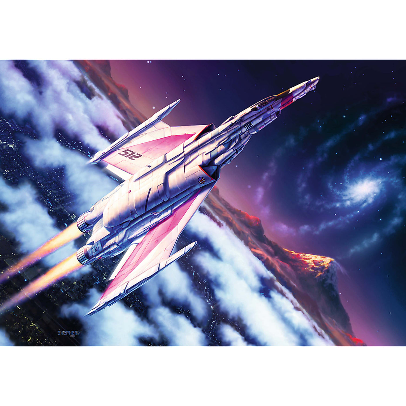 Trefl Premium Plus Tea Time: Flight Into Space 1000 Piece Puzzle