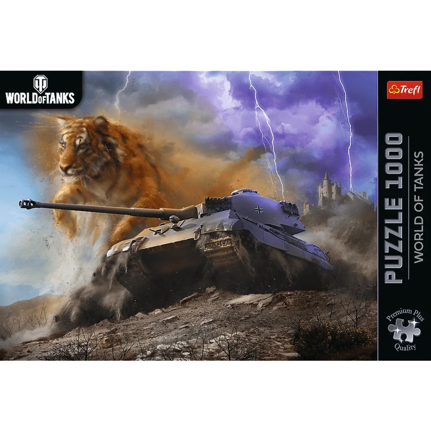 Trefl Premium Plus World of Tanks Tiger II 1000 Piece Puzzle