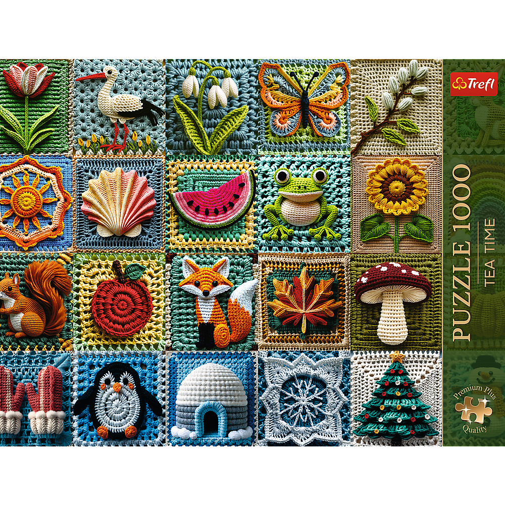 Trefl Premium Plus Crochet - Four Seasons 1000 Piece Puzzle