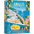 Trefl Premium Plus Vintage Poster: Amalfi, Italy