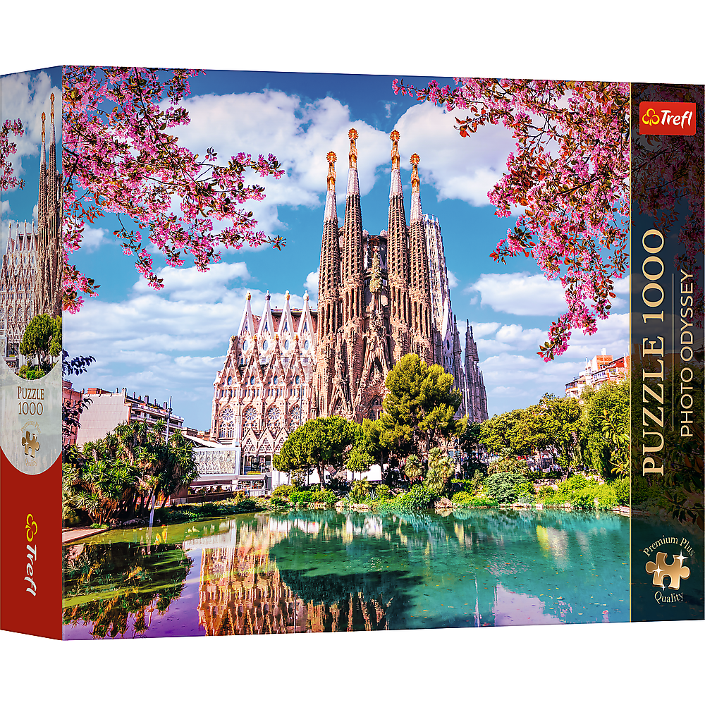 Trefl Premium Plus - Sagrada Familia, Barcelona Spain 1000 Piece Puzzle