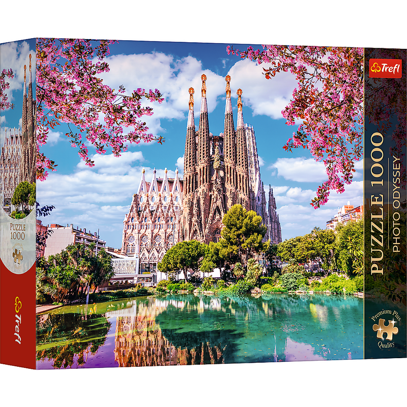 Trefl Premium Plus - Sagrada Familia, Barcelona Spain 1000 Piece Puzzle