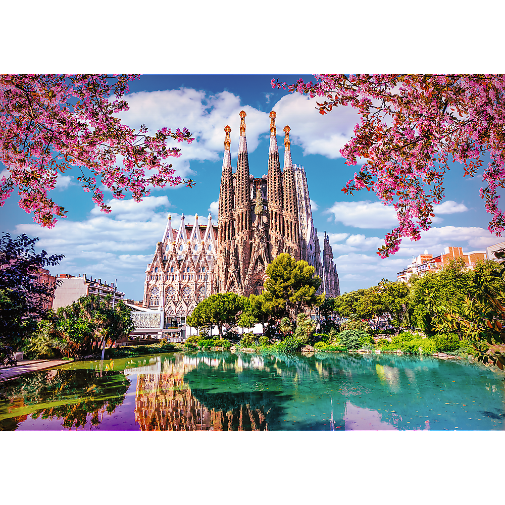 Trefl Premium Plus - Sagrada Familia, Barcelona Spain 1000 Piece Puzzle