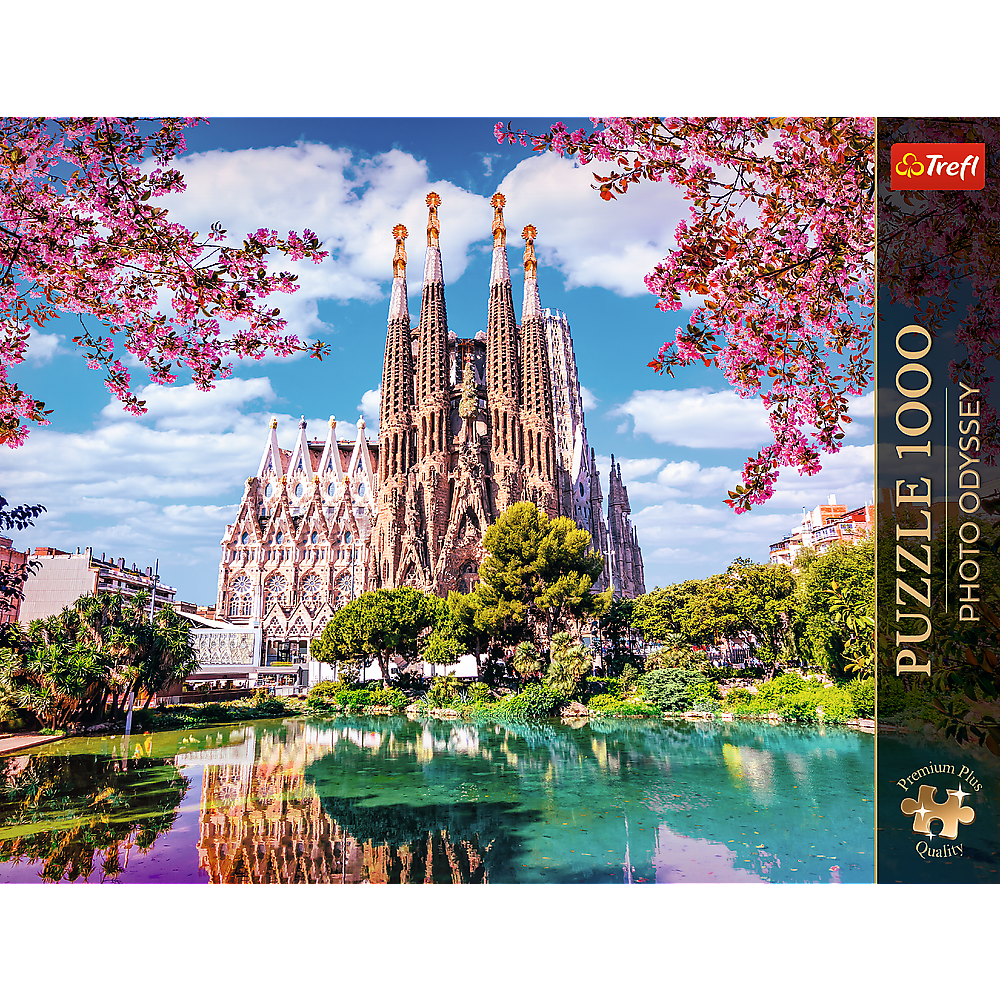 Trefl Premium Plus - Sagrada Familia, Barcelona Spain 1000 Piece Puzzle