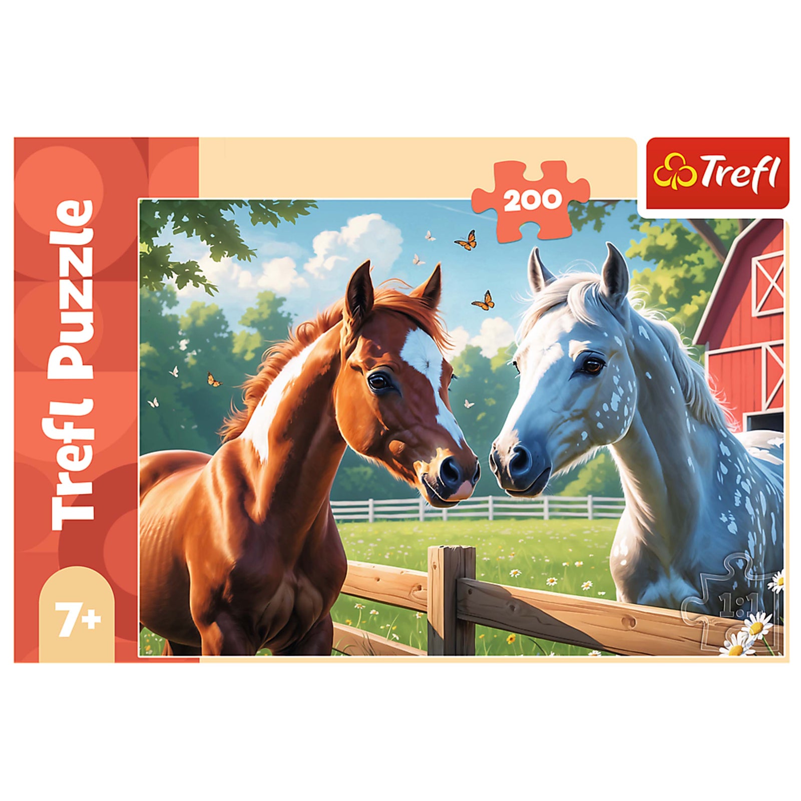 Trefl Kids Horses in the Clearing 200 Piece Puzzle
