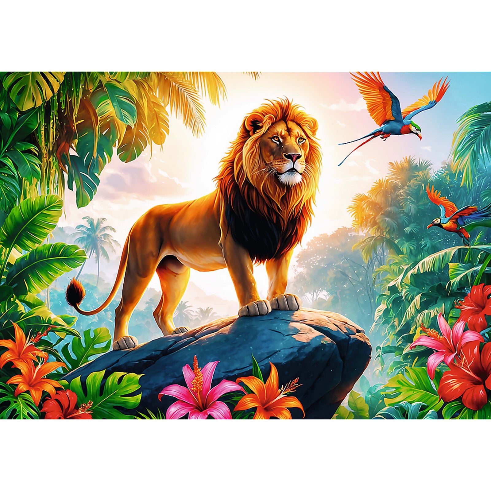 Trefl Kids King of the Jungle 200 Piece Puzzle