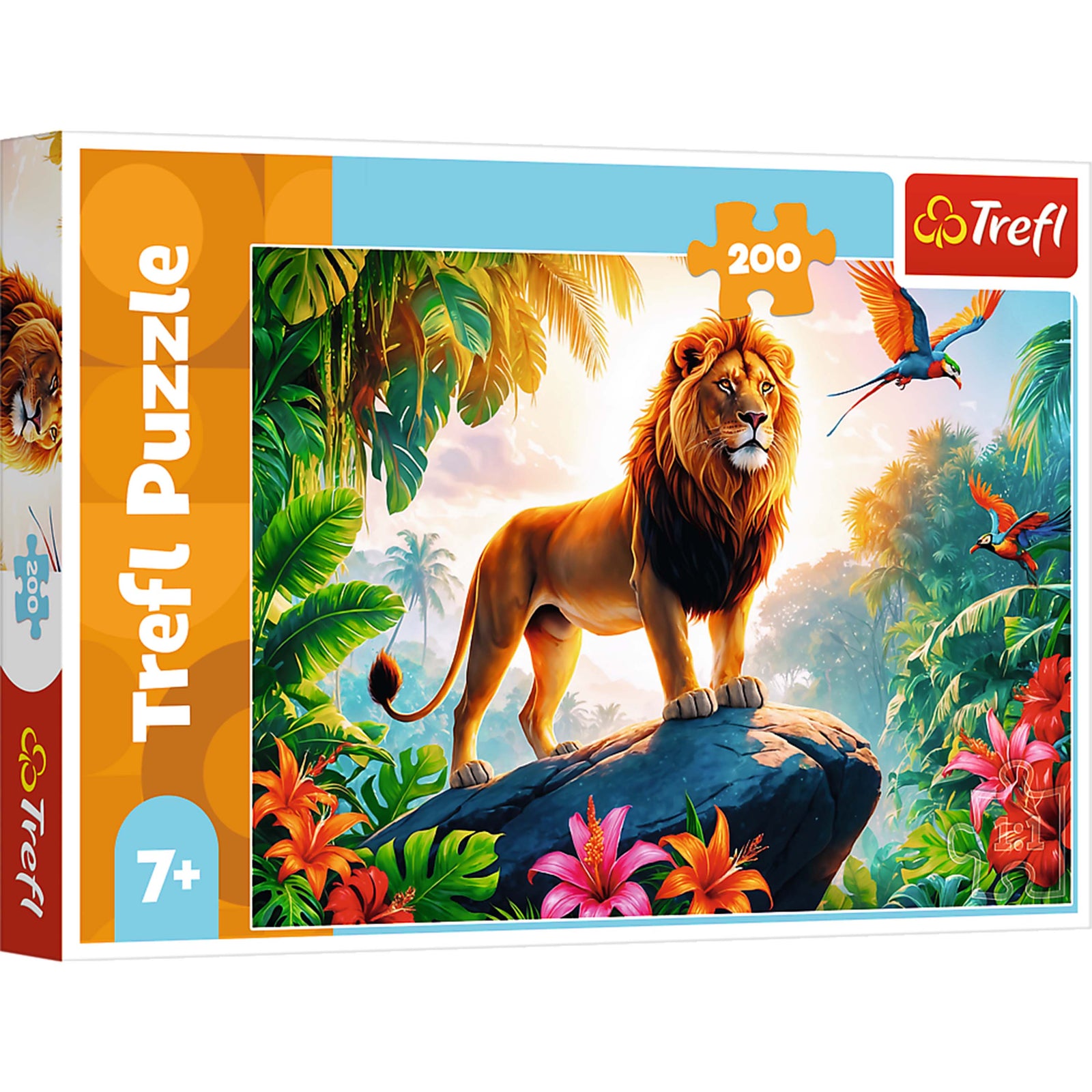 Trefl Kids King of the Jungle 200 Piece Puzzle