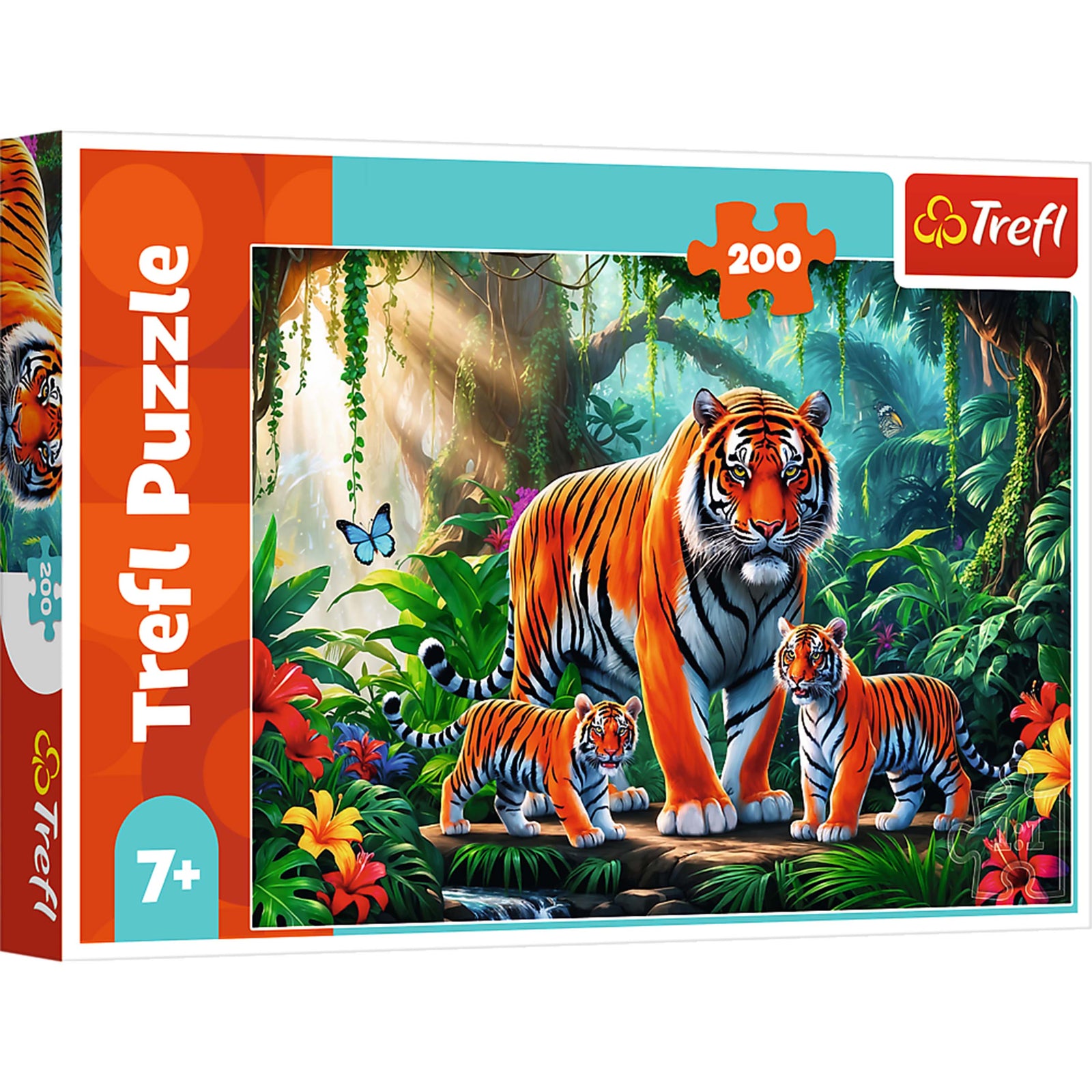 Trefl Kids Tiger Habits 200 Piece Puzzle