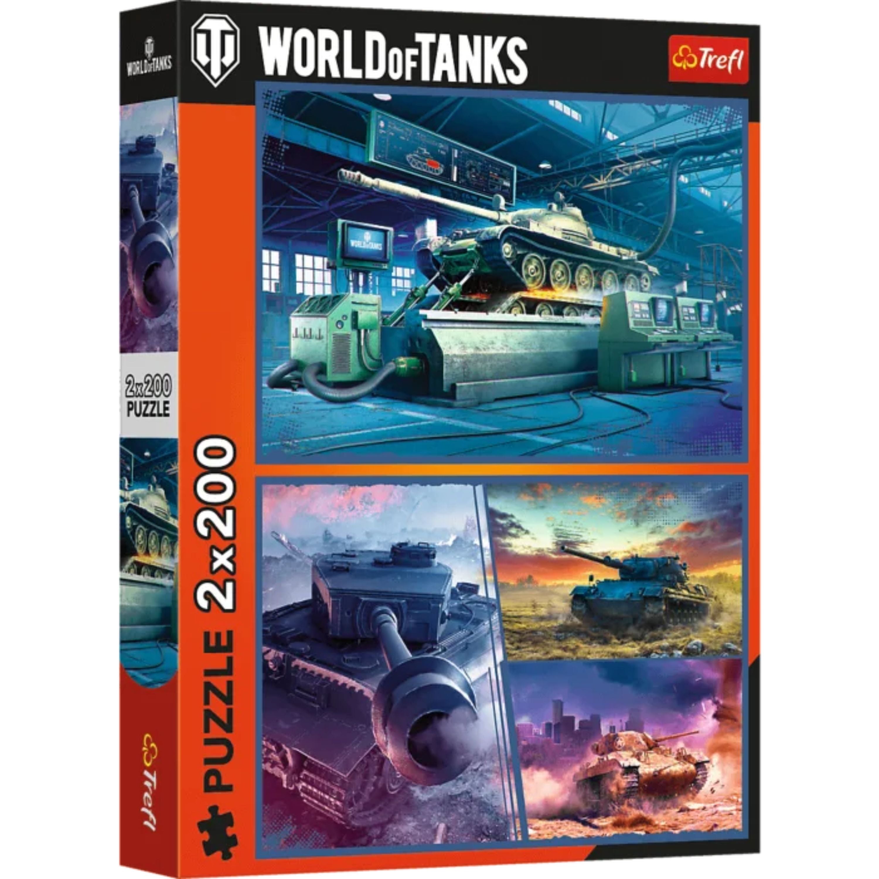 Trefl World of Tanks Armoured Mission 2x200 Piece Puzzle