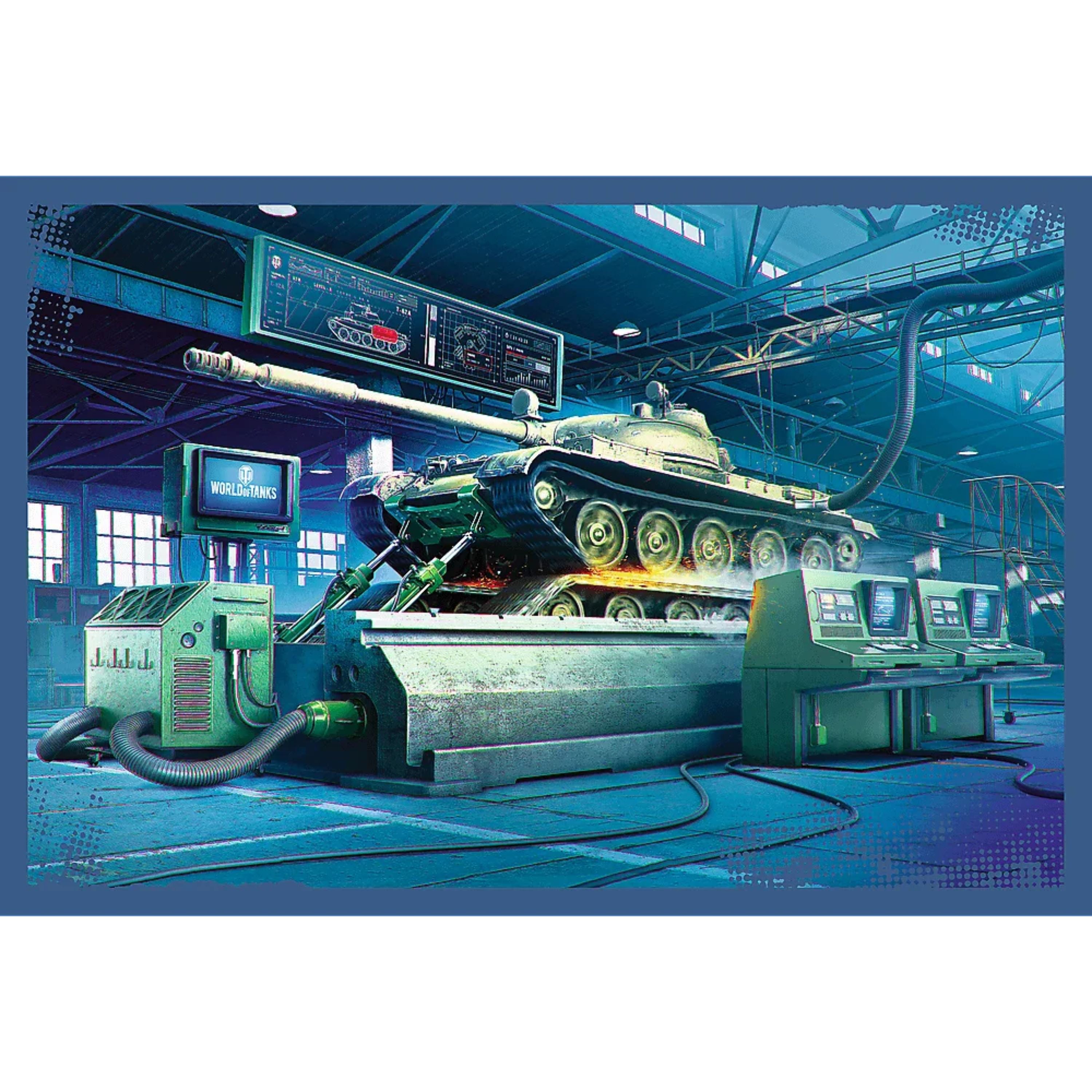 Trefl World of Tanks Armoured Mission 2x200 Piece Puzzle