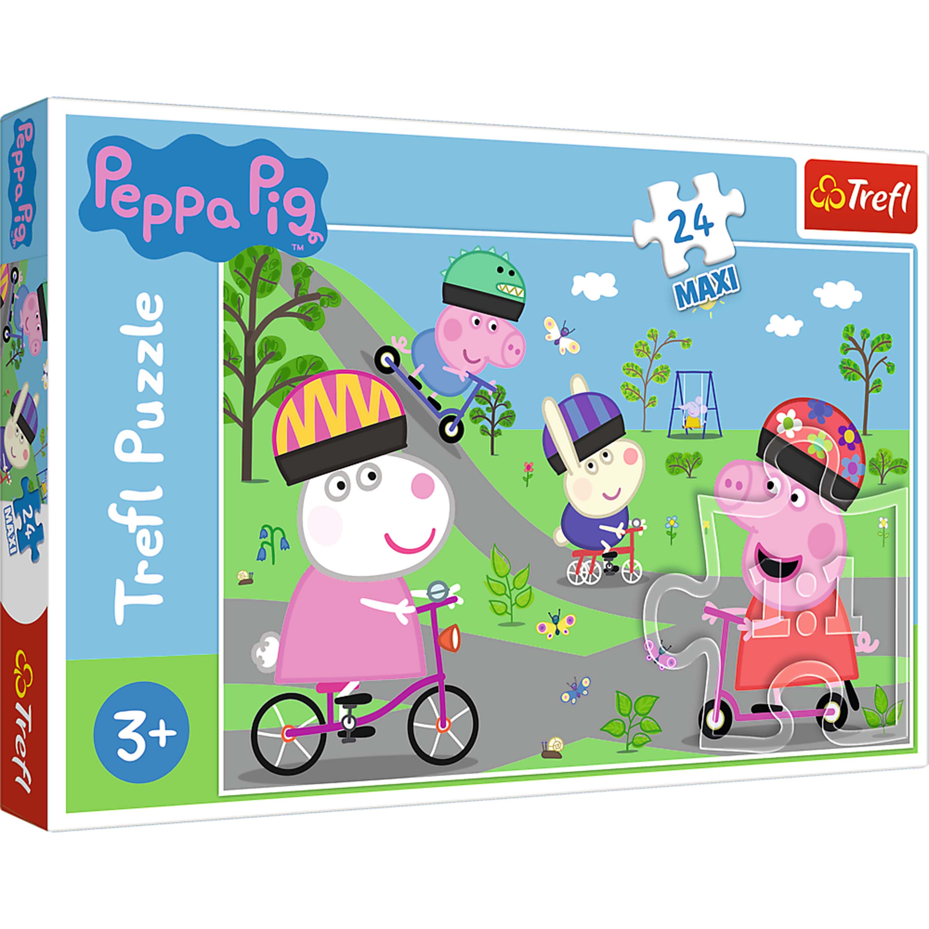 Trefl Maxi 24 Piece Puzzle - Peppa Pig's Active Day