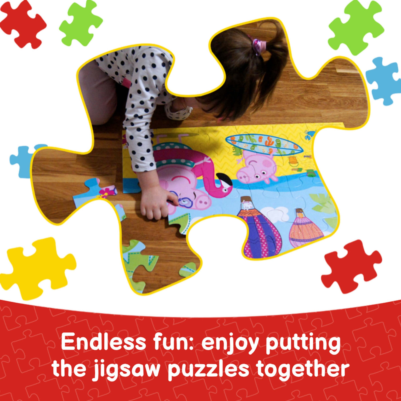 Trefl Maxi Peppa Pig's Active Day 24 Piece Puzzle