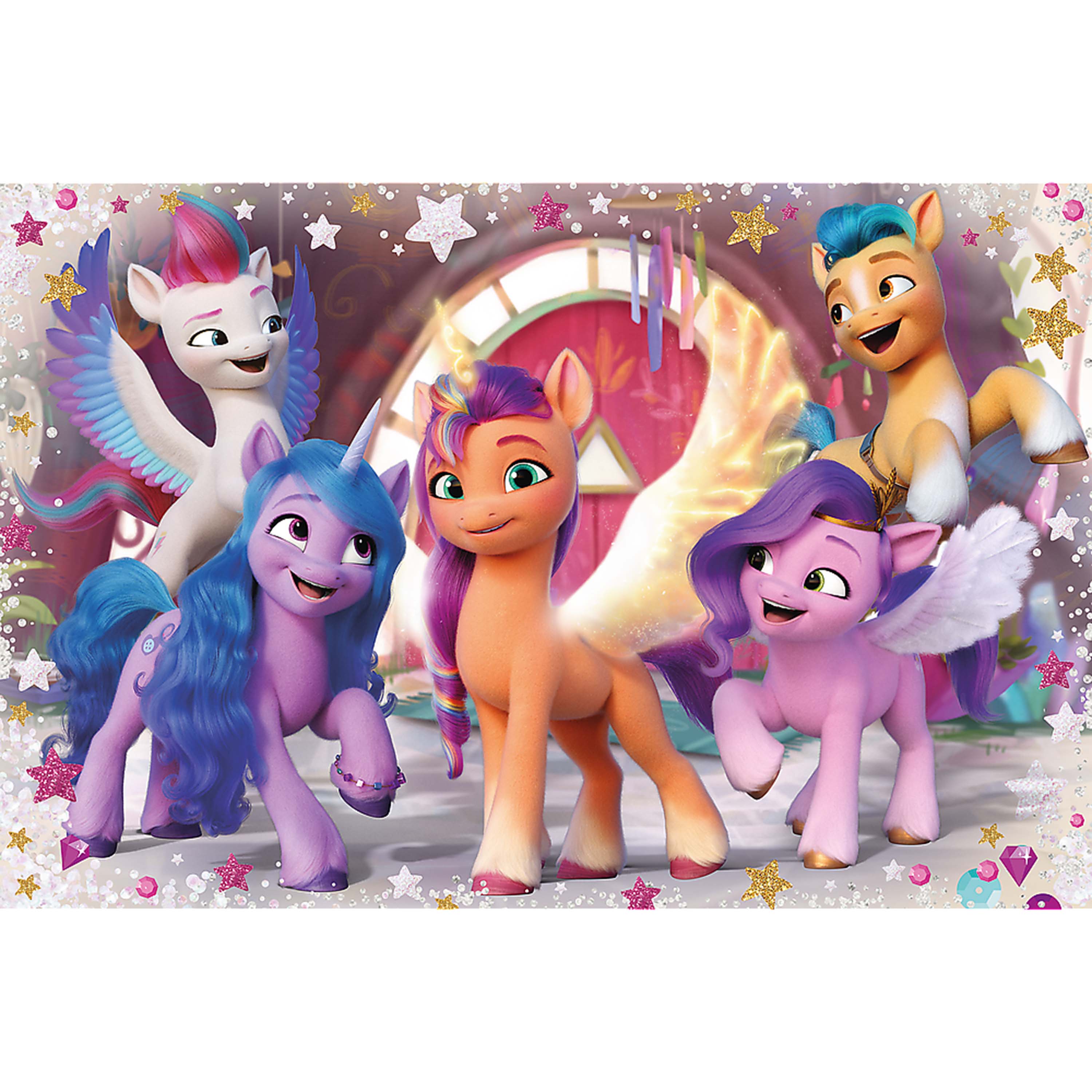 Trefl Red 24 Piece Maxi Puzzle - My Little Pony - A Happy Day of Ponies