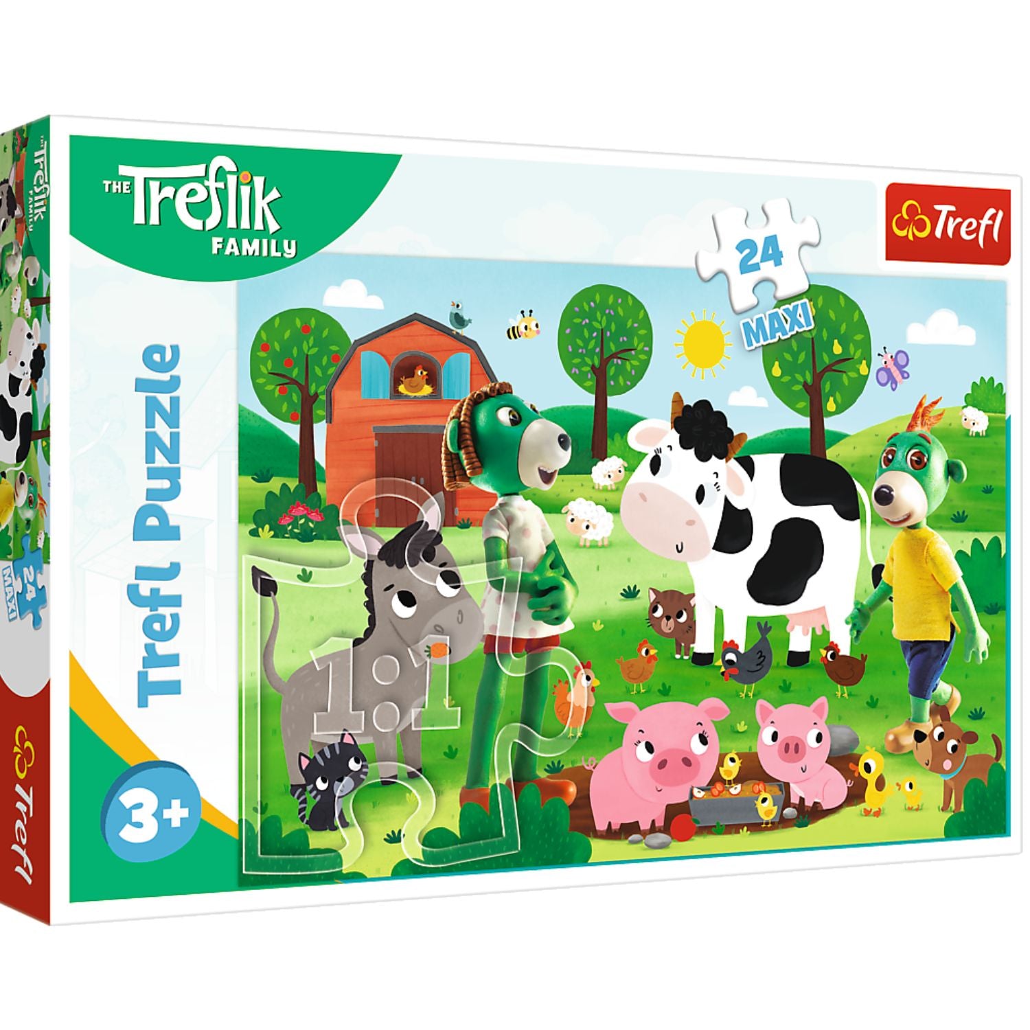 Trefl 24 Maxi Trefliks on the Farm Kids Puzzle