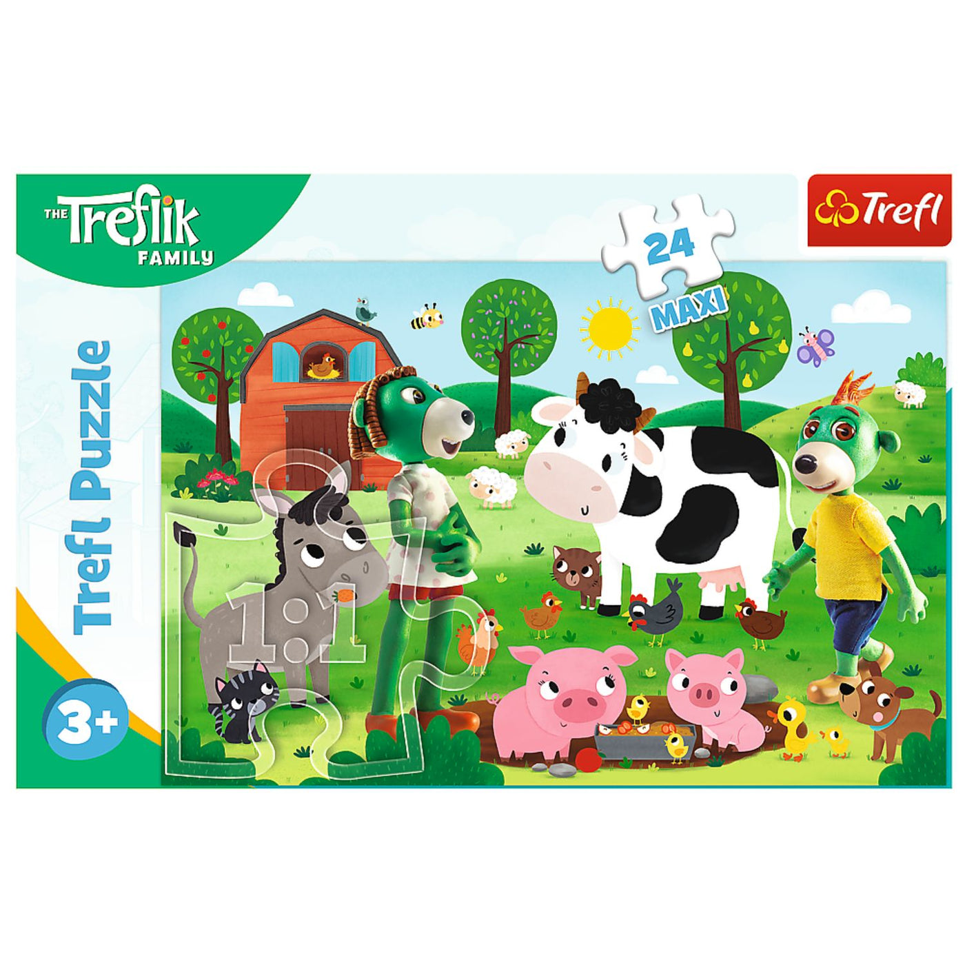 Trefl 24 Maxi Trefliks on the Farm Kids Puzzle