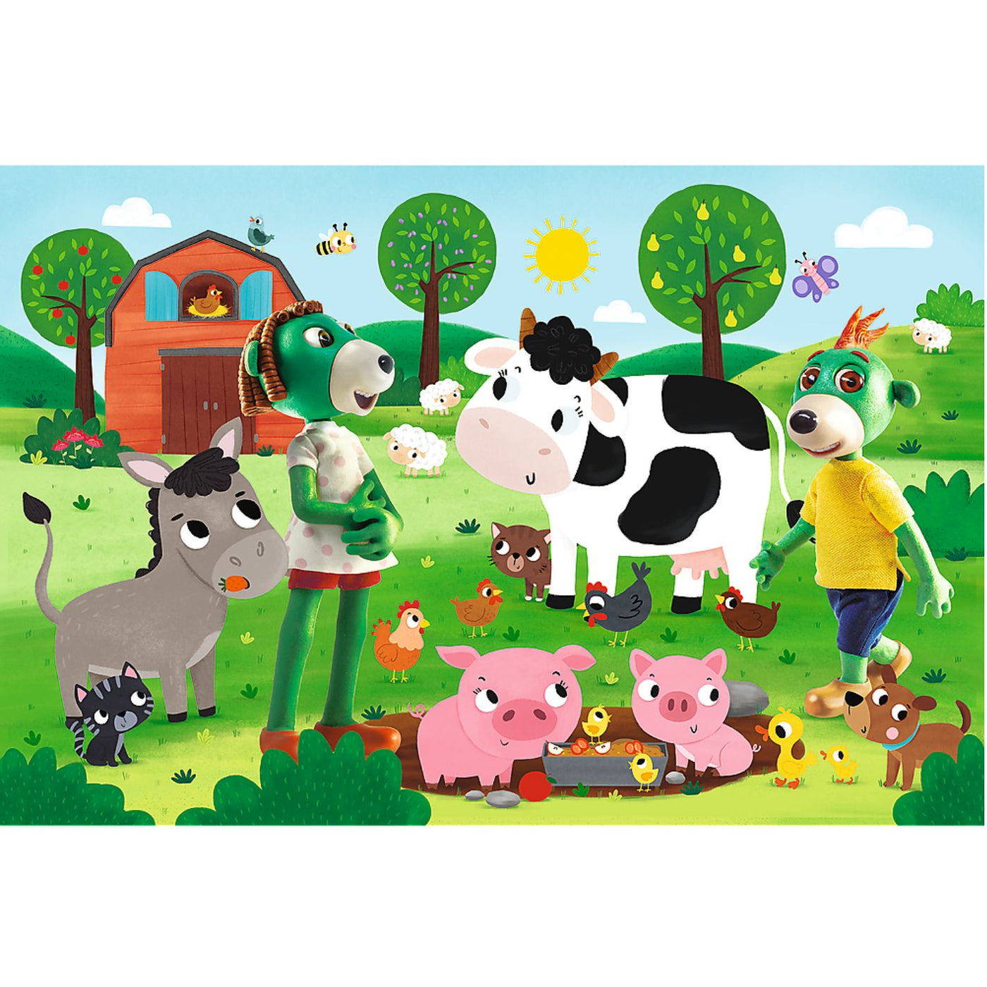 Trefl 24 Maxi Trefliks on the Farm Kids Puzzle