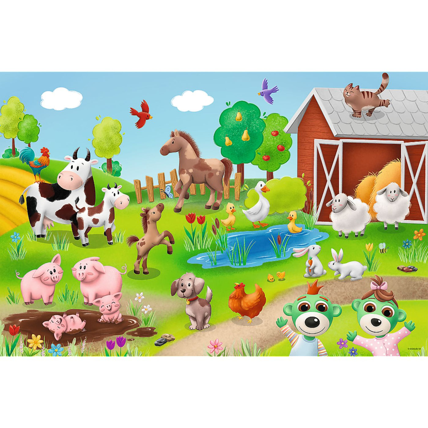 Trefl Babies and the Bear Babies & Animals 24 Maxi Kids Puzzle