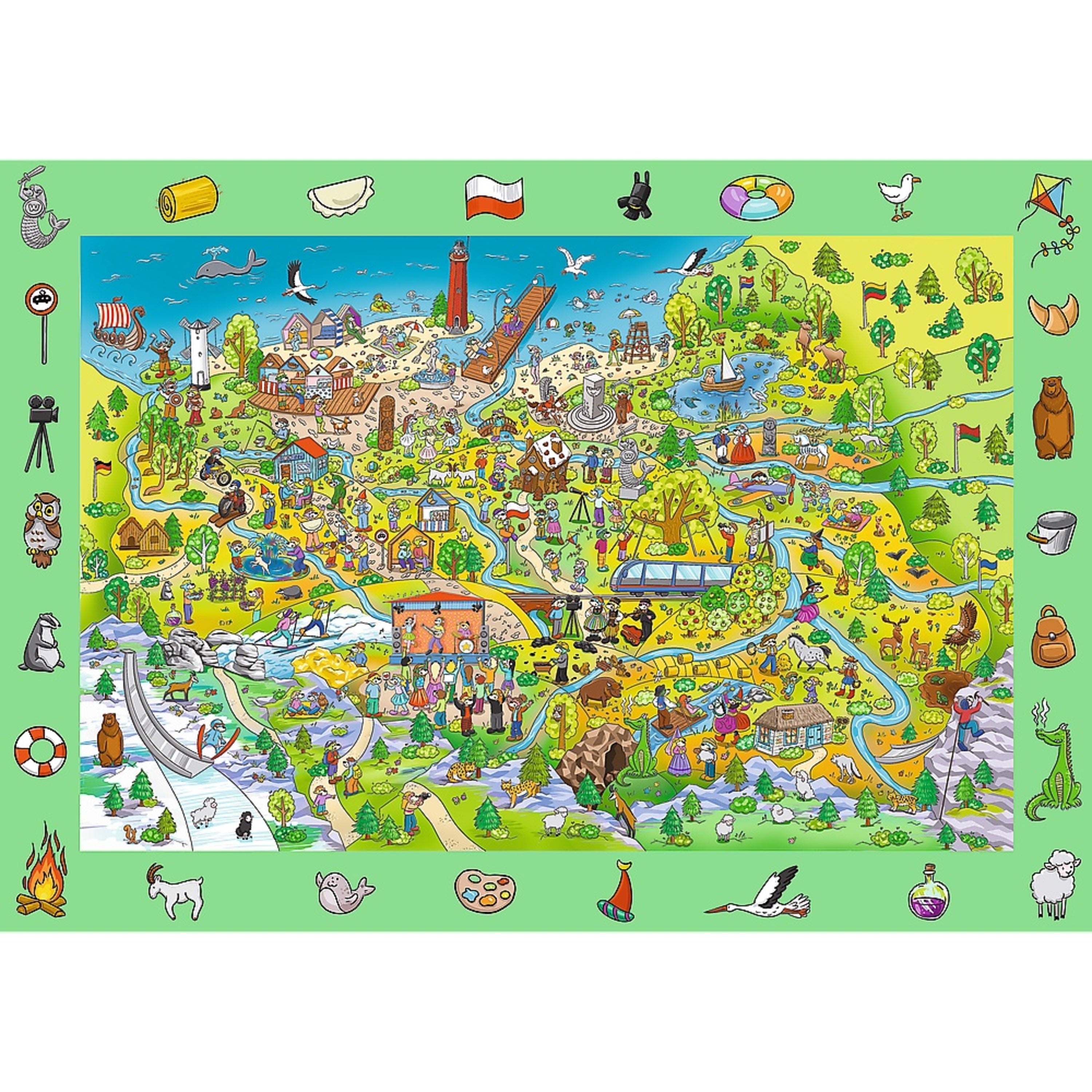 Trefl Kids 100 Piece Puzzle - Spy Guy - Poland - The Treflik Family