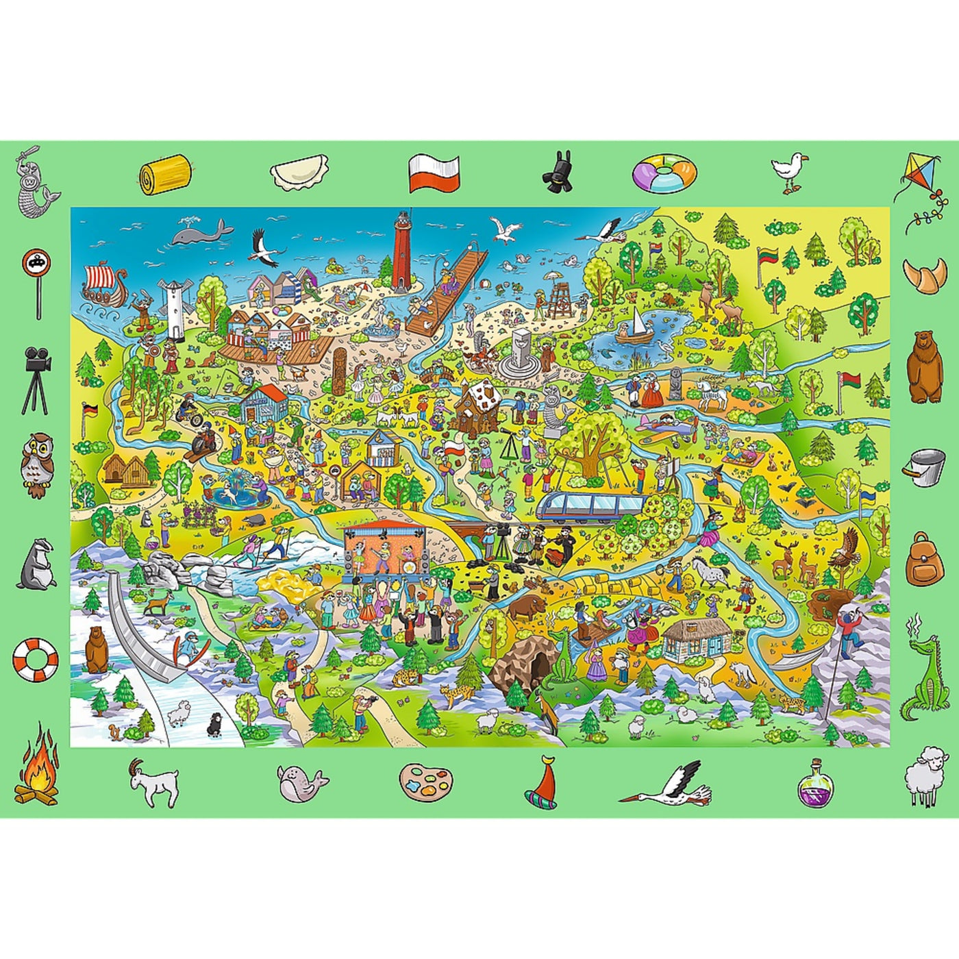 Trefl Kids Treflik Family - Spy Guy Poland 100 Piece Puzzle