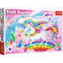 Trefl Red 100 Piece Kids Puzzle - Into the Crystal World of Unicorns