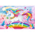 Trefl Red 100 Piece Kids Puzzle - Into the Crystal World of Unicorns