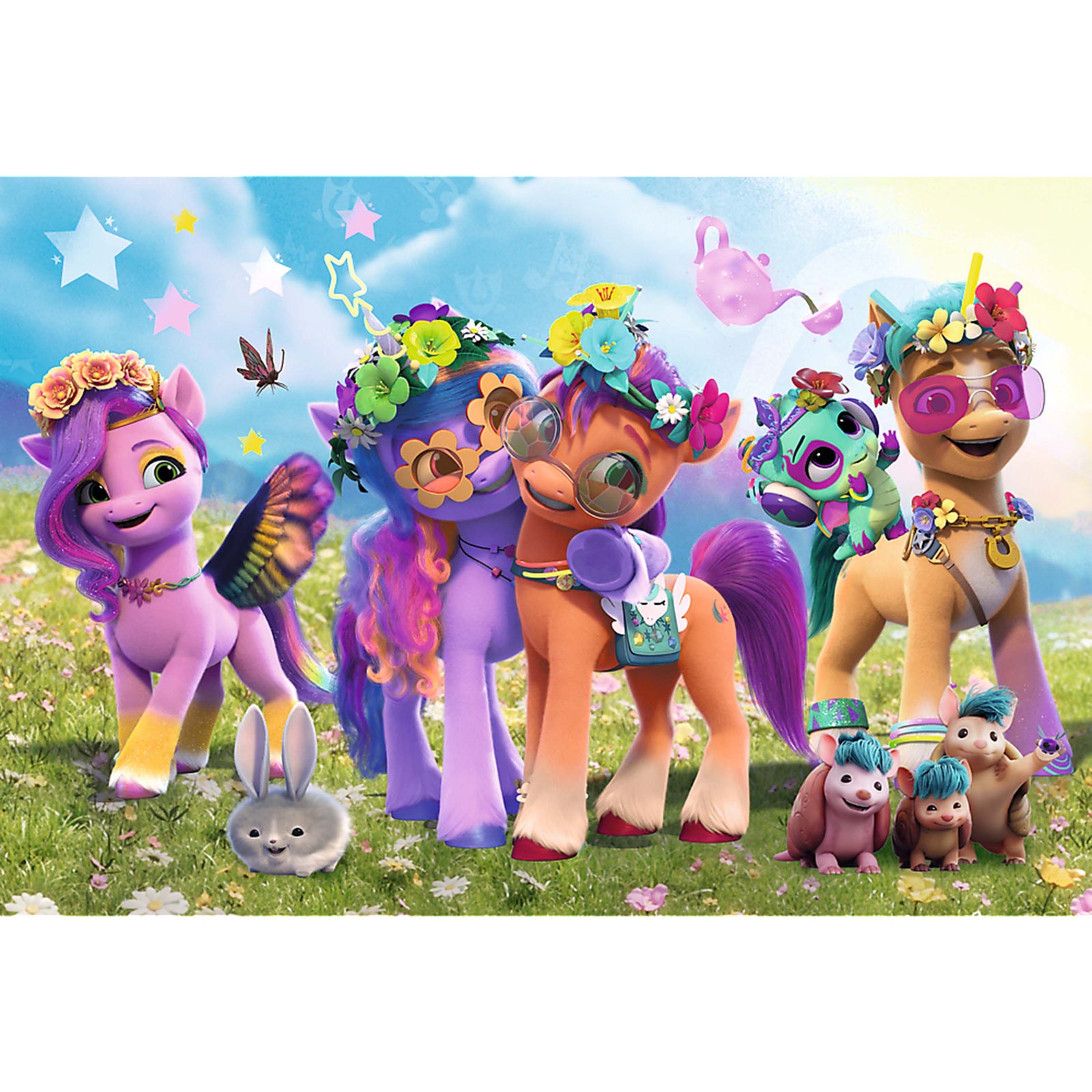 Trefl Red 100 Piece Puzzle - My Little Pony - Funny Ponies