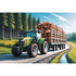 Trefl Kids Forestry Tractor 100 Piece Puzzle