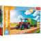 Trefl Kids Agricultural Machinery - Tractor with Trailer 100 Piece Puzzle