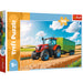 Trefl Kids Agricultural Machinery - Tractor with Trailer 100 Piece Puzzle