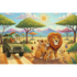 Trefl Kids Treflik Family -  Inspired By Nature Lions 100 Piece Puzzle