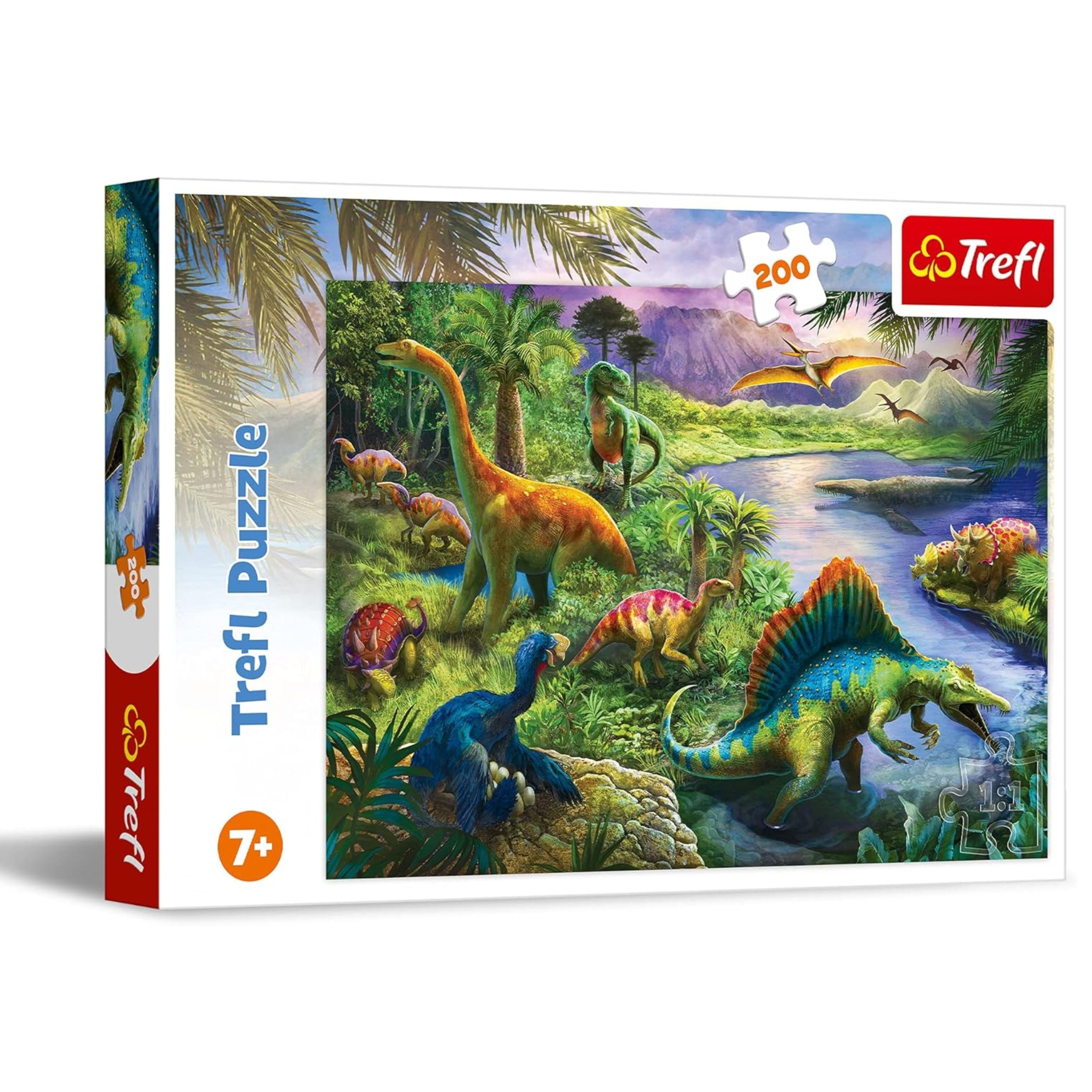 Trefl Preschool 60 Piece Puzzle - Dinosaur Migration