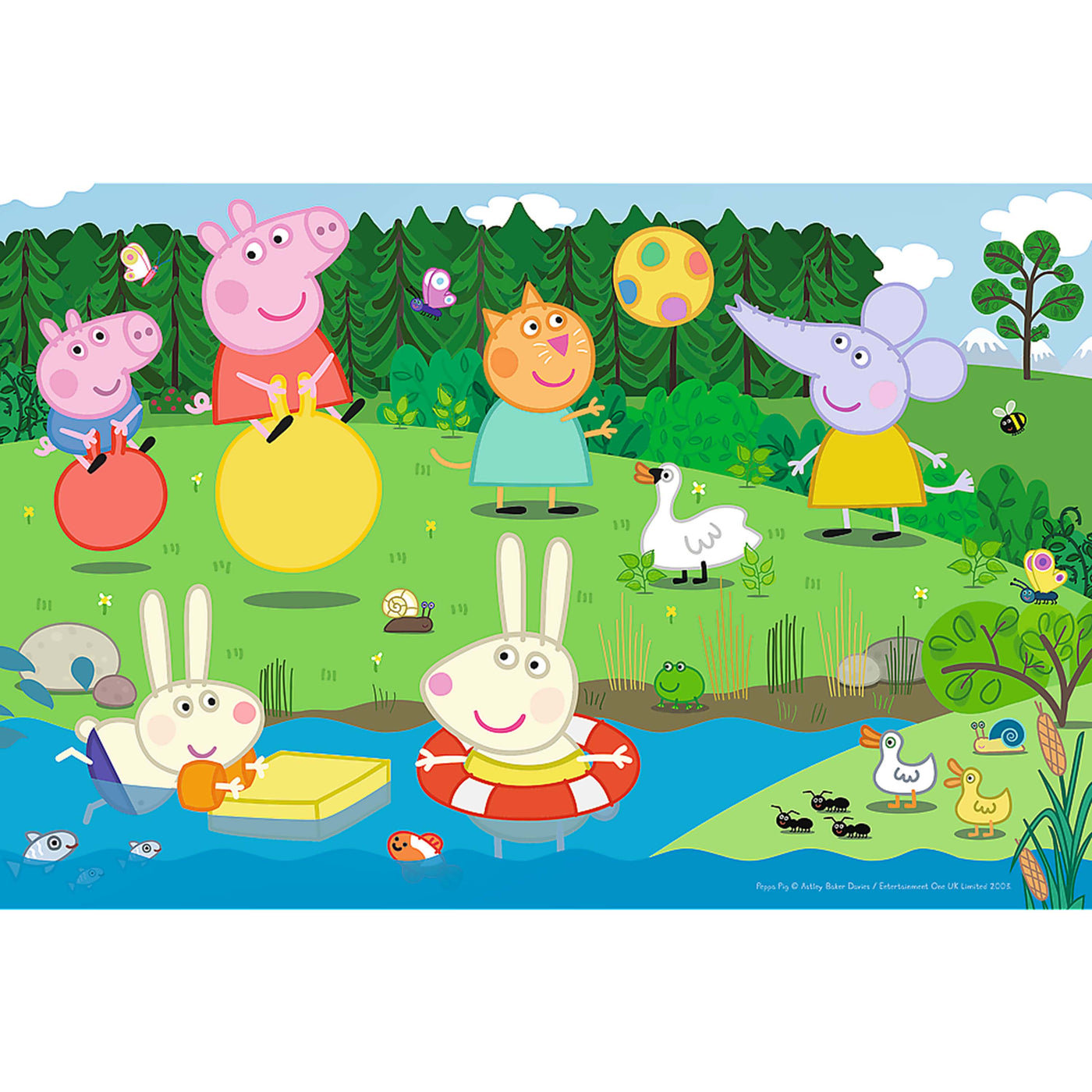 Trefl Kids Peppa Pig Holiday Fun 60 Piece Jigsaw Puzzle
