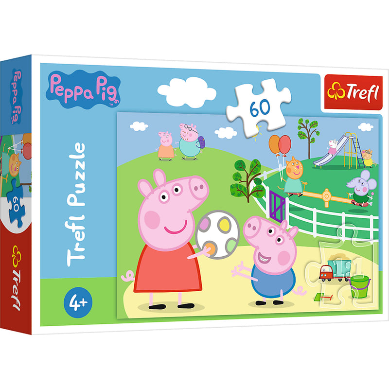 Trefl 60 Piece Puzzle - Peppa Pig's Fun with Friends Jigsaw Puzzle