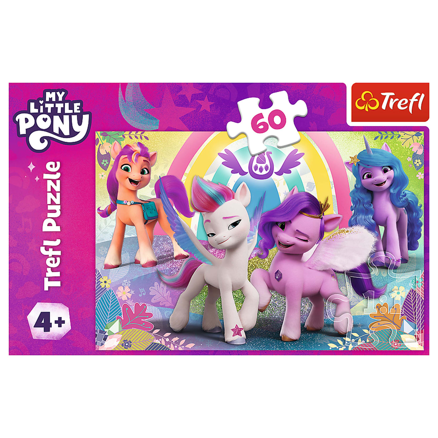 Trefl Red My Little Pony: In the World of Friendship 60 Piece Puzzle