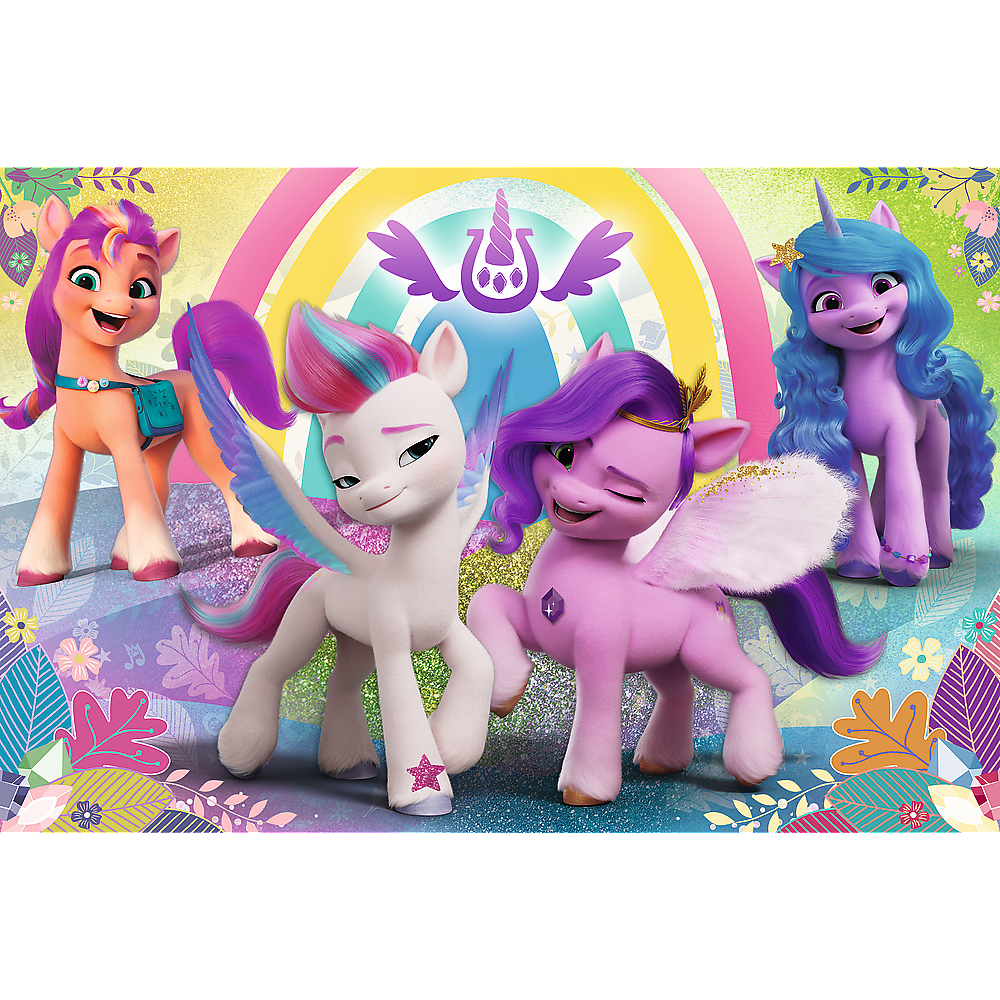 Trefl Red 60 Piece Puzzle - My Little Pony - In the World of Friendship