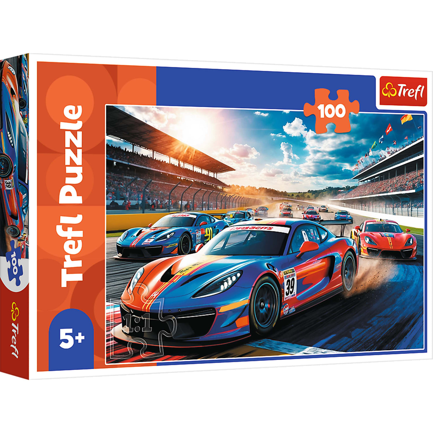 Trefl Kids Fast Racer 100 Piece Puzzle