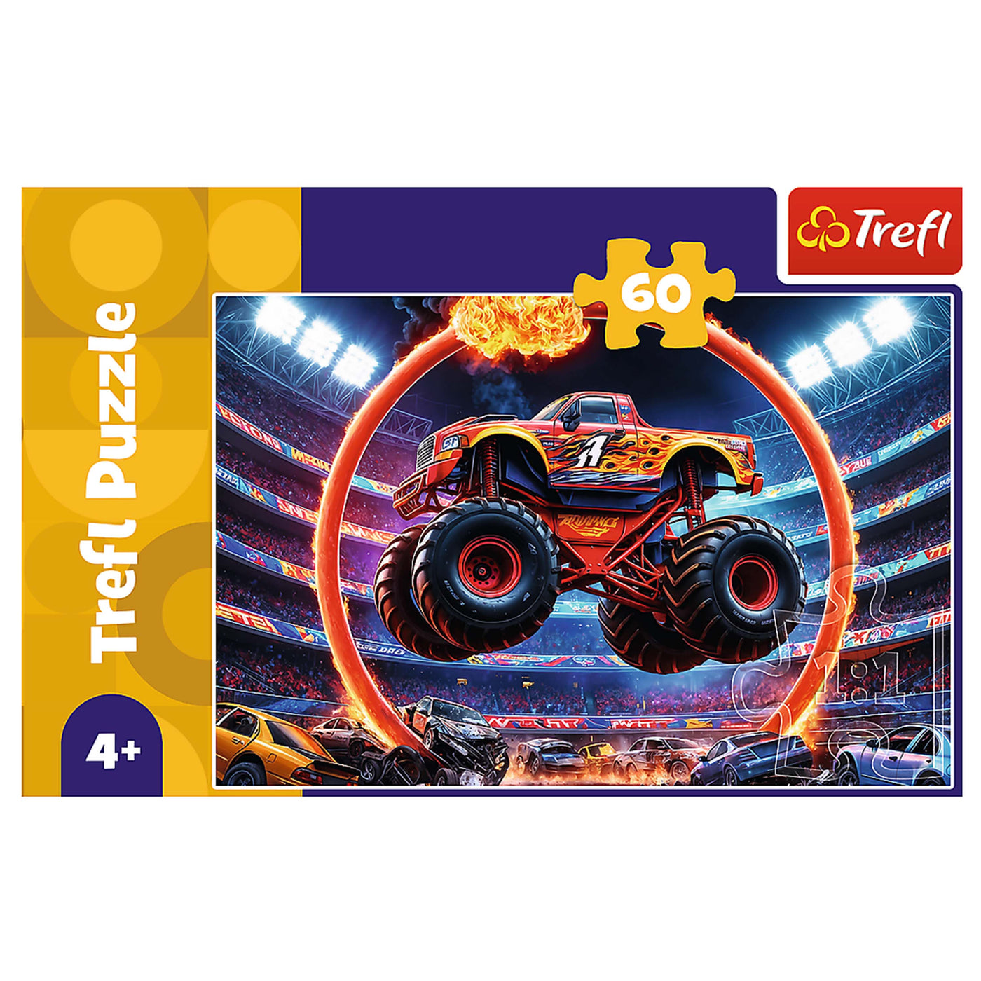 Trefl Kids Monster Truck 60 Piece Puzzle